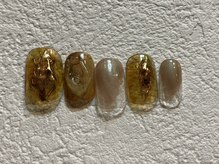 カラネイル 南森町店(calla nail)/インク×ミラー