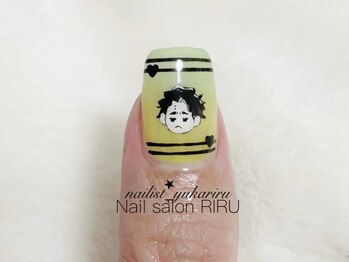 リル(RIRU)/キャラクターネイル/痛ネイル