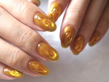 クリア 広尾 恵比寿(CLEAR)/ぷくぷくマグネットネイル