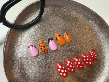 ハロウィンネイルデザイン