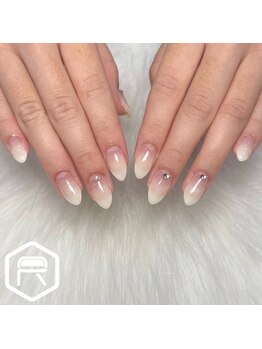 白グラデーション