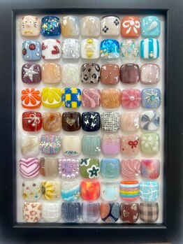 ディーネイル 池袋(D-nail)/Newフットアートサンプル例