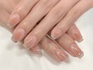 キラキラチークネイル　¥10,400