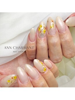 アンシャルマンネイルスタジオ(Ann charmant nail studio)/セレクトデザインコース¥6,800～