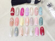 ランディ(nail salon RANDY)/大人シンプルアートセット¥5900