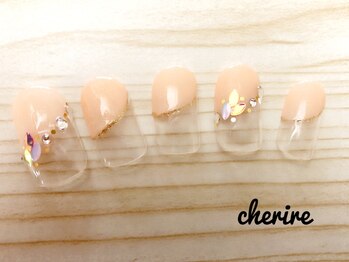 シェリール 北千住(Cherire)/ナナメフレンチリーフアート☆