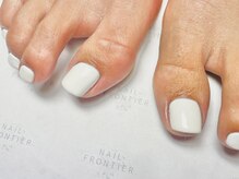 ネイルフロンティア 吉祥寺(NAIL FRONTIER)/ホワイトワンカラー5480円～