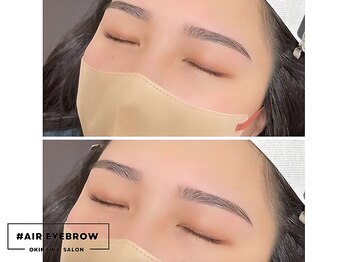 ハッシュタグ エアーアイブロウ 沖縄(#AIR EYEBROW)/眉毛専門サロン/沖縄/アイブロウ