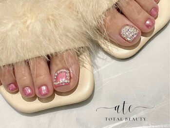 アテ(ate)/ギャル★ピンクネイル