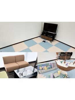 お子様同伴OKのサロン