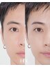 【メンズ★ハリウッドブロウリフト】眉毛矯正×眉WAX(メイク仕上げ)￥5500