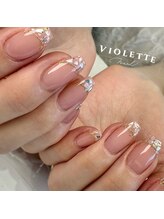ビオレッタネイル(Violette Nail)/シェルフレンチ