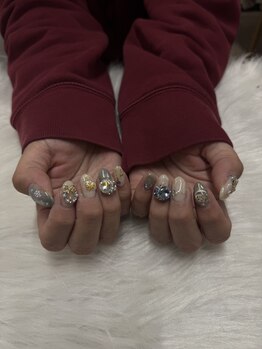 持ち込みデザインネイル