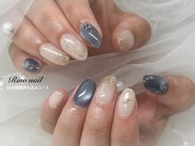 リノ ネイル(Rino nail)/雪の結晶ネイル 71215