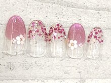 ヘルシーネイルサロン マリアール オーロラタウン店/定額プレミアムデザイン