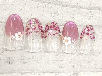 ヘルシーネイルサロン マリアール オーロラタウン店/定額プレミアムデザイン