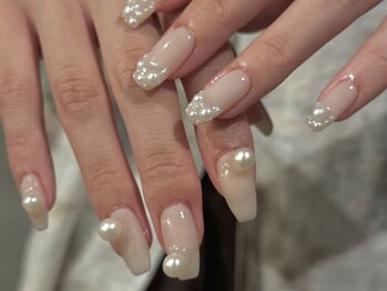 フィロンネイル 武蔵小杉2号店(filonnail)の写真/"こだわりぬいたさりげなさ"を。インク/色混ぜ等ニュアンス特化のデザインが豊富【定額ニュアンス7500～】