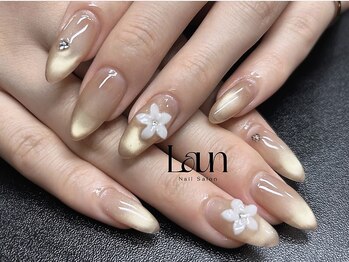 Nail Salon Laun【ルアン】の写真/【初回・1か月以内再来オフ無料】月一通える価格×高技術でお値段以上の綺麗な指先に☆【ワンカラー￥5000】