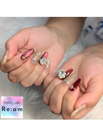 通年人気な赤マグネイル