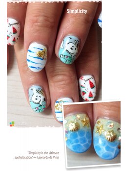 パステルネイル 鎌取店/キャラデザイン☆