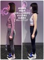 バニーヒップ(Bunny Hip)&nbsp;ビフォーアフターです。＃美姿勢＃美脚＃姿勢改善