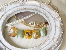 ★お花×グリーンマグネット★