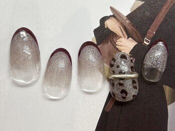 シエルネイルスタジオ 新宮店(Ciel nail studio)/【大人レオパードネイル】