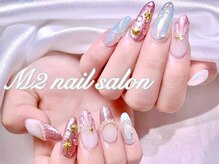 エムズ ネイルサロン(M2)/オーロラピンクマーメイドネイル