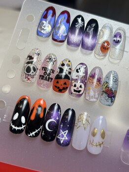 ジョアネイル(JOA Nail)/ハロウィン/オバケ/かぼちゃ