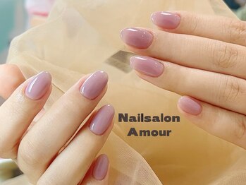 長さ出しワンカラorラメグラ