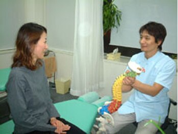 ティーシーボディーケアスペース TC Body Care Space/身体の状態をしっかり説明