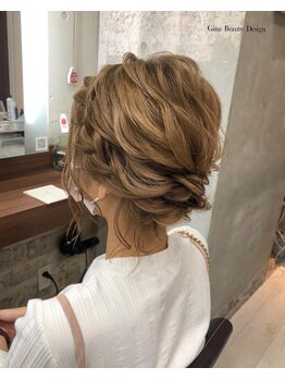 ジーナビューティーデザイン(Gina Beauty Design)/★ヘアセット★