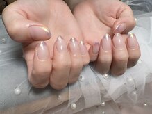 ネイルナナ(Nail NaNa)/オーロラ　フレンチ