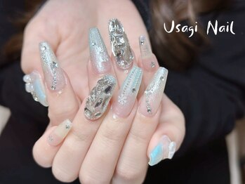 ウサギネイル 新大久保店(usagi nail)/キラキラネイル