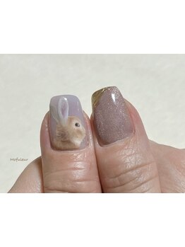 手描きアートが得意なサロン