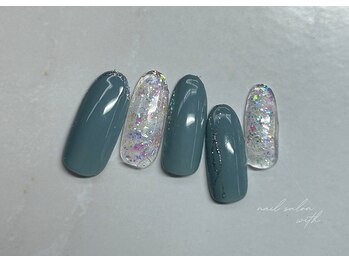 ウィズ 神戸(with)/くすみネイル