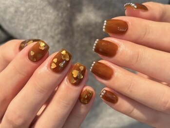 ホログラムハート パール