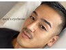 【炭酸ヘッドスパ10分付】男性人気No,1/骨格診断付★眉WAX＋間引き¥8,480→