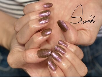 サンリッチ(Sunrich)の写真/自爪強化トリートメントで長持ちネイルが叶う！自爪育成しながらネイルが楽しめます♪ケアメニューも豊富◎
