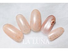 ラルナ ネイルアンドアイラッシュサロン(LA LUNA nail & eyelash salon)/26年8月9月◇定額ナチュラル◇