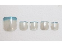 ネイル マニシア(Nail Manicia)/ミラー　グリーン　田町　ネイル