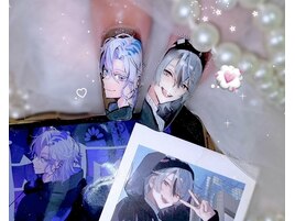痛ネイル 推しネイル 手書き