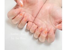 エンズ 米野木店(0's)/大人ニュアンス　春ネイル