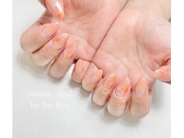 大人ニュアンス　春ネイル