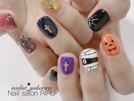 ハロウィンネイル