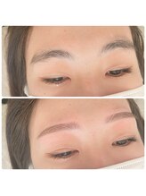 クレスト 大阪 天王寺(crest)/眉WAXスタイリング＋眉毛カラー