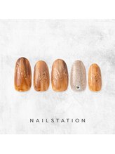 ネイルステーション リンクスウメダ店(NAIL STATION)/ニュアンスネイル／パラジェル