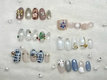 リボン 佐野店(Ribbon)の写真/今季注目のカラー＆大人気マグネットネイルを豊富に揃えています♪ご希望の持ち込みもお任せください◎