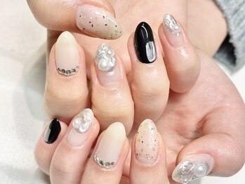 アイラッシュアンドネイル専門店 クラル(CURAR)/ニュアンスアートネイル