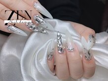 ゼン ネイル デザイン 池袋(ZEN NAIL DESIGN)/長さだしやり放題×つけ放題